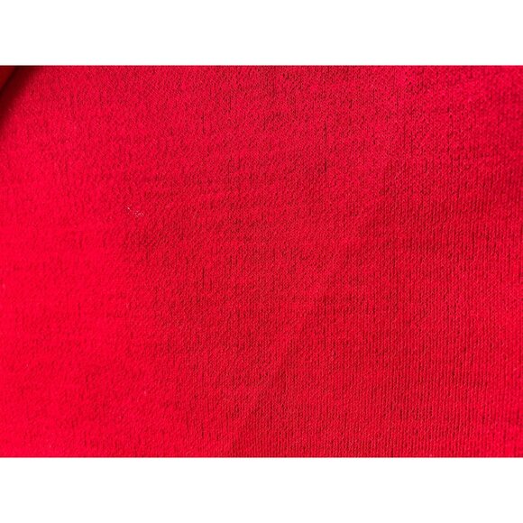 Vintage Woven Fabric Knit Red Material 67" W x 3 yds Long - Picture 4 of 8